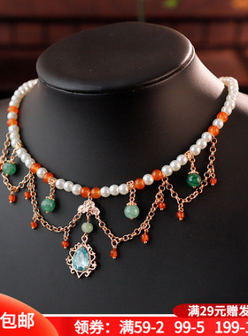 古风项链珍珠新中式配饰