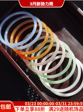 玻璃清脆超仙风配饰叮当镯