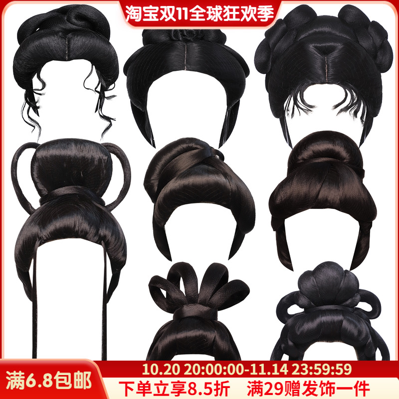 宫廷贵妃皇后娘娘造型一体式发套