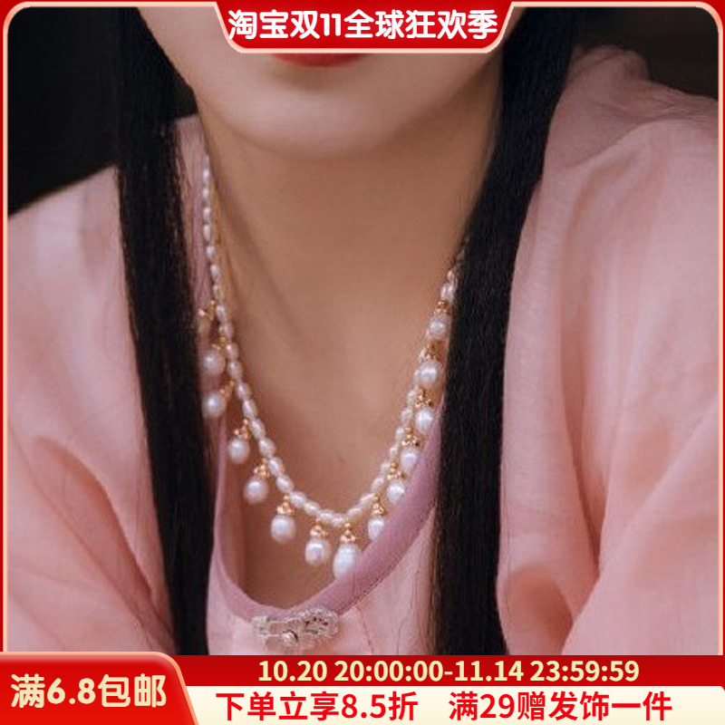 复古中国风汉服配饰额饰明制日常