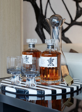 欧式轻奢玻璃水晶威士忌酒杯酒具