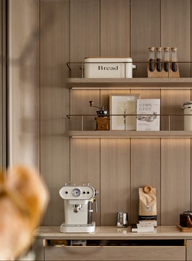 木质装饰现代简约接待处