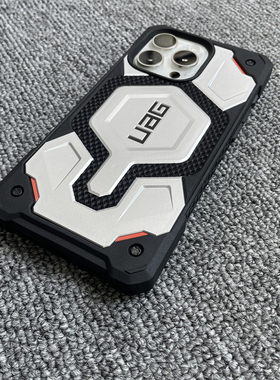 适用于苹果iPhone17Pro max港风磁吸防摔16手机壳Magsafe碳纤维15pro商务保护套苹果13 14plus硬壳全包外壳