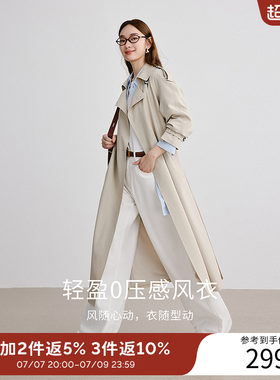 衣香丽影高级感风衣女中长款2025秋装新款今年流行英伦风爆款外套