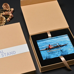 高清超透水晶相框摆台带洗照片做成相框打印纪念可定制亚克力礼盒