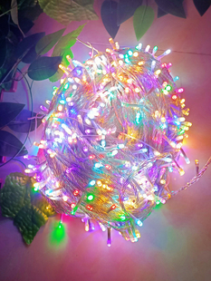 LED小彩灯闪灯串灯满天星灯房间氛围灯七彩灯串新年装饰过年户外