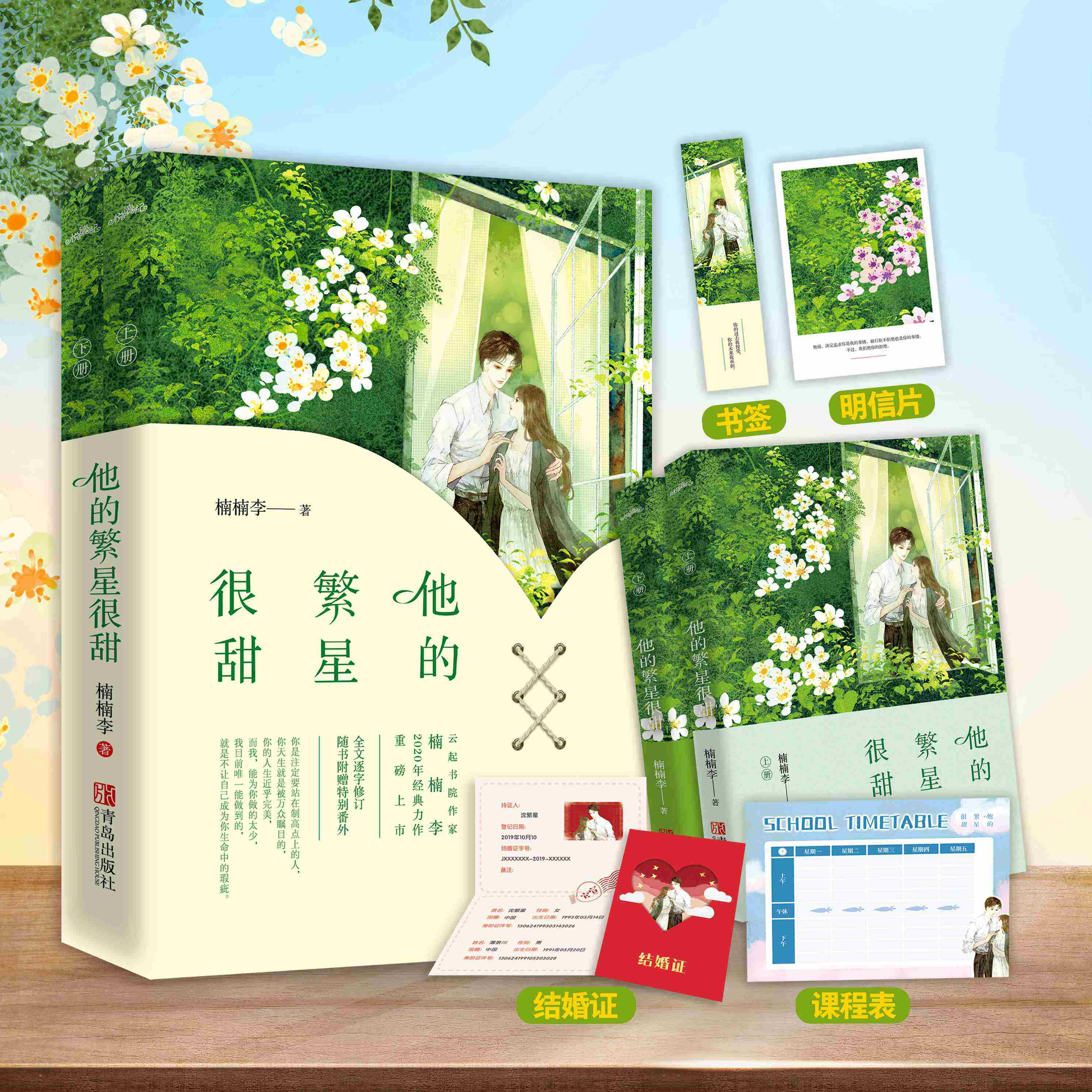 他的繁星很甜  楠楠李著  青春文学小说虐渣爽文甜宠撩美强爽  悦读纪