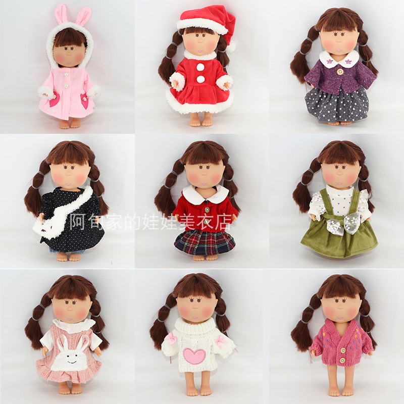 西班牙土豆娃娃衣服搪胶娃娃女孩