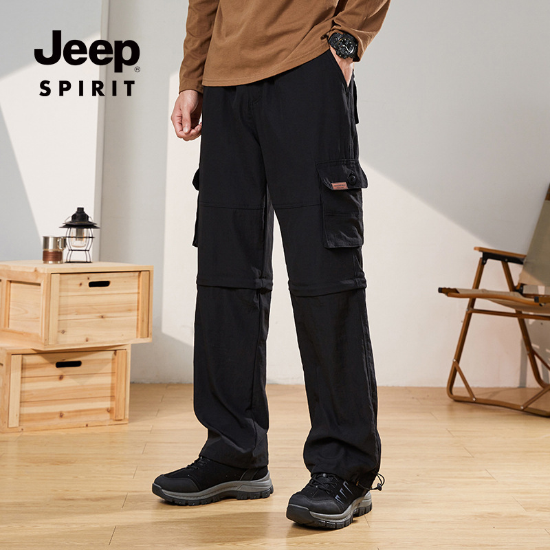 JEEPSPRIT美式软壳速干裤工装裤