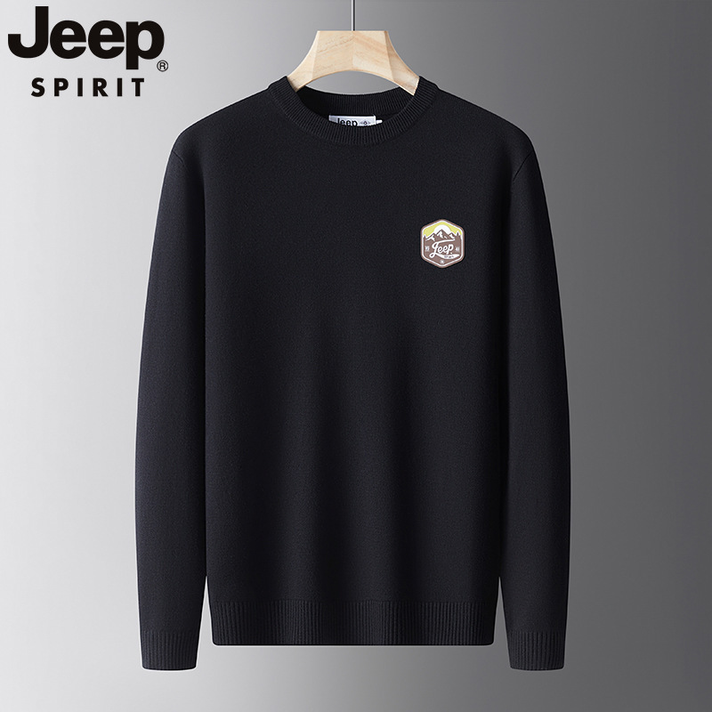 JEEPSPRIT2025新款毛衣男打底衫