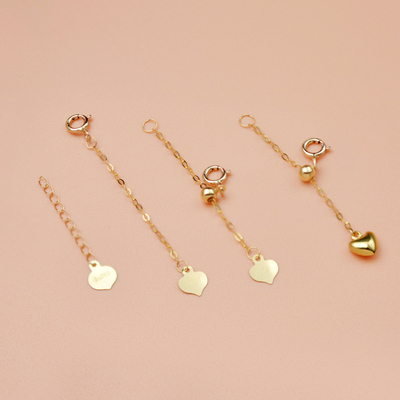 芙茉莉珠宝18k金正品diy可调节