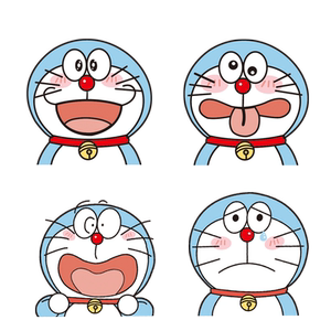 电动车车贴纸哆啦A梦卡通可爱叮当猫摩托车装饰贴雅迪Q6改装拉花