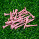 高尔夫球tee粉色高尔夫球钉卡通图案可爱高尔夫礼物彩色韩国球座T