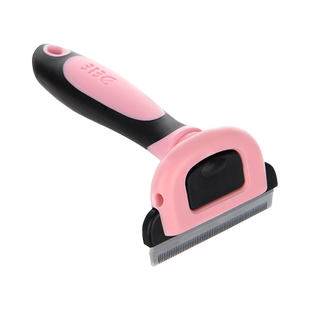 得乐祛毛刀梳泰迪金毛梳刮毛剃毛刀梳子去毛清理器打薄毛宠物用品