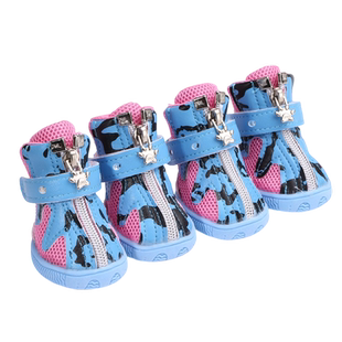 小狗鞋子佳美乐小型犬不掉防滑比熊博美泰迪约克夏透气软底宠物