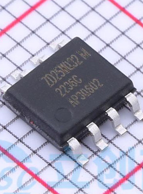 原装正品 ZD25WQ32CTIGT SOP8 存储器芯片 丝印ZD25WQ32M 澜智