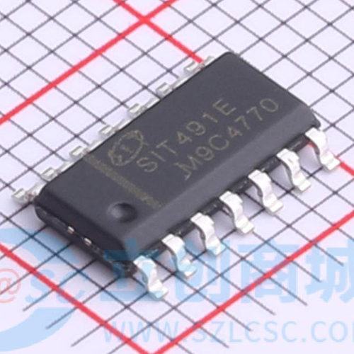 原装正品 SIT491EESD SOP-14 RS-422/RS-485收发器 替代MAX491