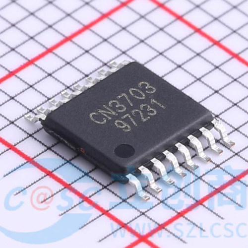原装正品 CN3703 TSSOP-16 电流5A 三节开关型锂电池充电芯片
