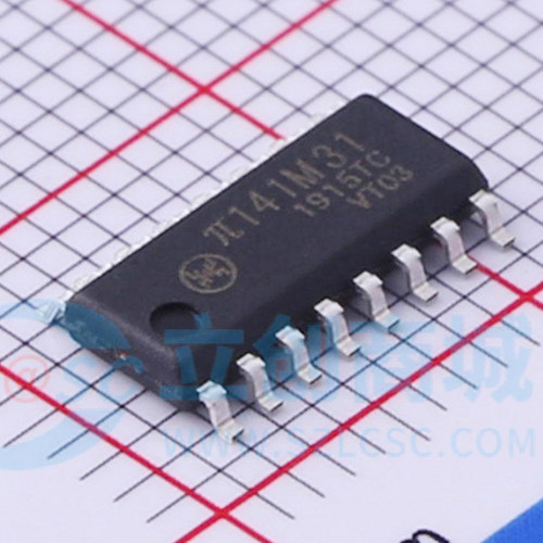 原装π141M31 SOIC-16 增强型ESD 3kVrms 10Mbps四通道数字隔离器