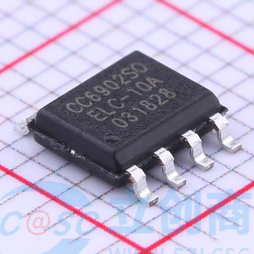原装CC6902SO-10A SOP-8 单芯片霍尔效应电流传感器 隔离电压2kV