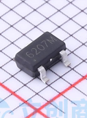 CC6207MST SOT23 全极性微功耗霍尔效应开关传感器芯片 丝印6207M