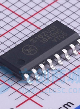 原装正品 π162U31 SOIC-16增强型ESD 150Kbps六通道数字隔离器