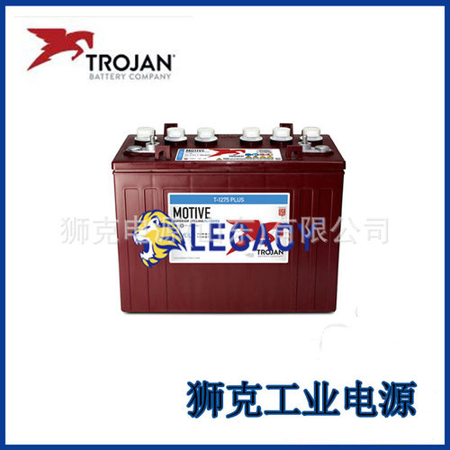 美国Trojan蓄电池J185P-AC铅酸动力12V20H升降平台观光车使用