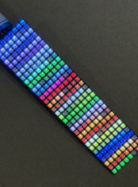 WS2812长条点阵,32X8,2020/3227封装,5/12mA,5V供电