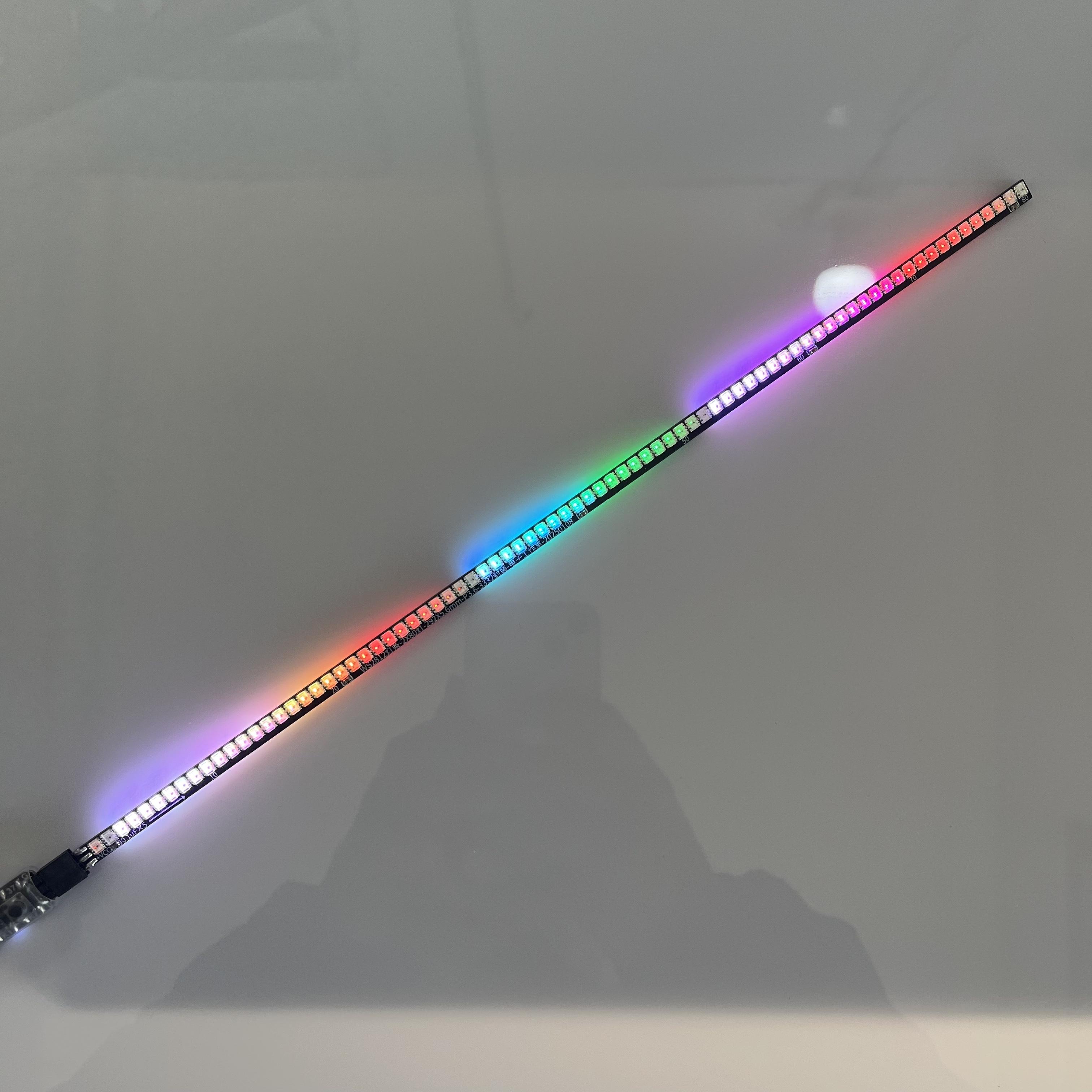 P3.6全彩灯条-WS2812,单双面,3332封装,10mA,5V供电