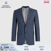 绵羊毛格纹复古西装 Brooks 秋冬款 布克兄弟男士 外套 Brothers
