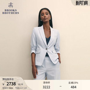 绵羊毛单粒扣西装 布克兄弟女士秋冬新款 外套 Brothers Brooks