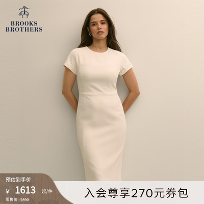 布克兄弟女士气质连衣裙