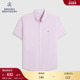 易打理 春夏新款 Brooks Brothers 布克兄弟男士 牛津纺短袖 衬衫