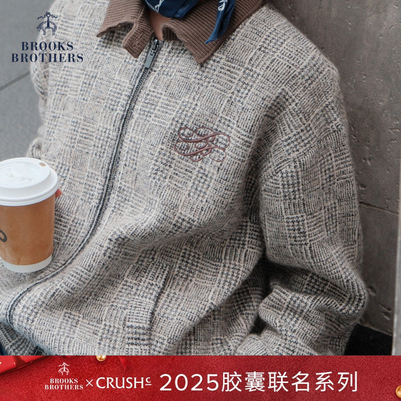 布克兄弟25女士美拉德夹克外套