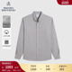 100%棉 Brooks Brothers 布克兄弟男士 25秋冬新人字纹法兰绒衬衫