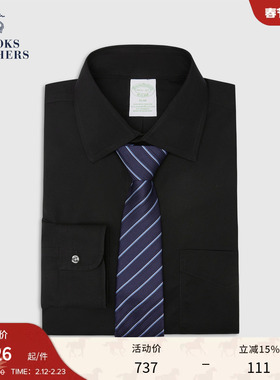 [易打理]Brooks Brothers/布克兄弟男士25新品supima棉正装衬衫
