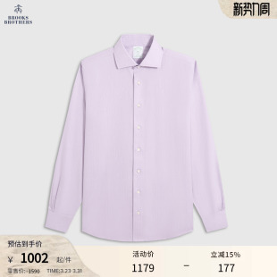 Brothers Brooks 布克兄弟男士 春夏款 方领衬衫 棉英式 易打理