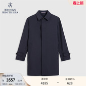 羽绒内胆 25秋冬新款 Brooks 布克兄弟男士 挺括风衣外套 Brothers