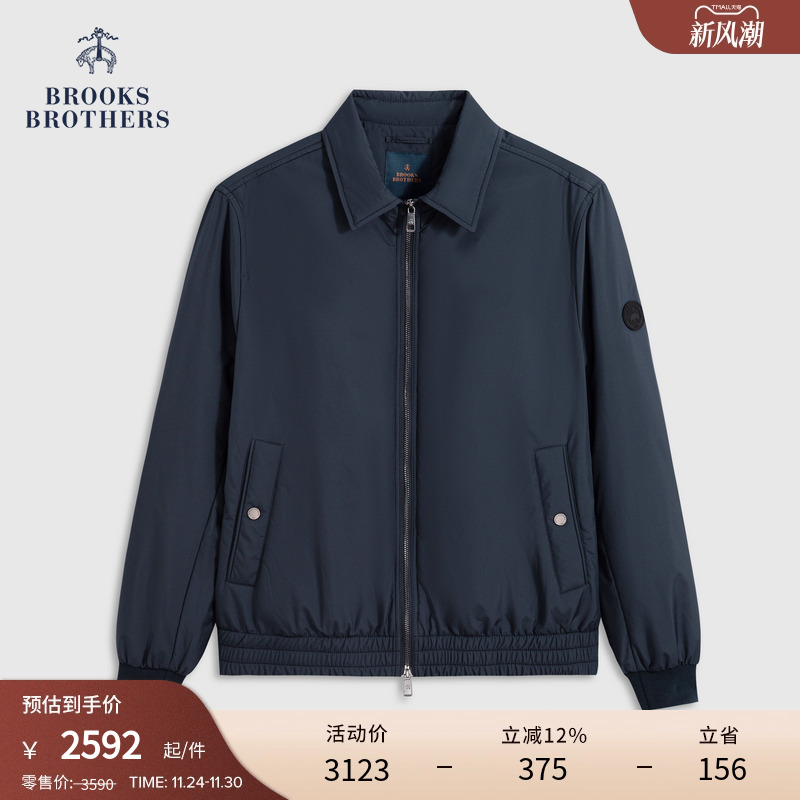 布克兄弟25男士简约棉服