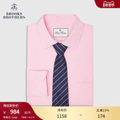 衬衫 Brooks 秋冬新款 纯棉条纹宽距领正装 Brothers 布克兄弟男士