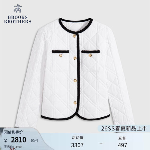 布克兄弟26女士绗缝棉服