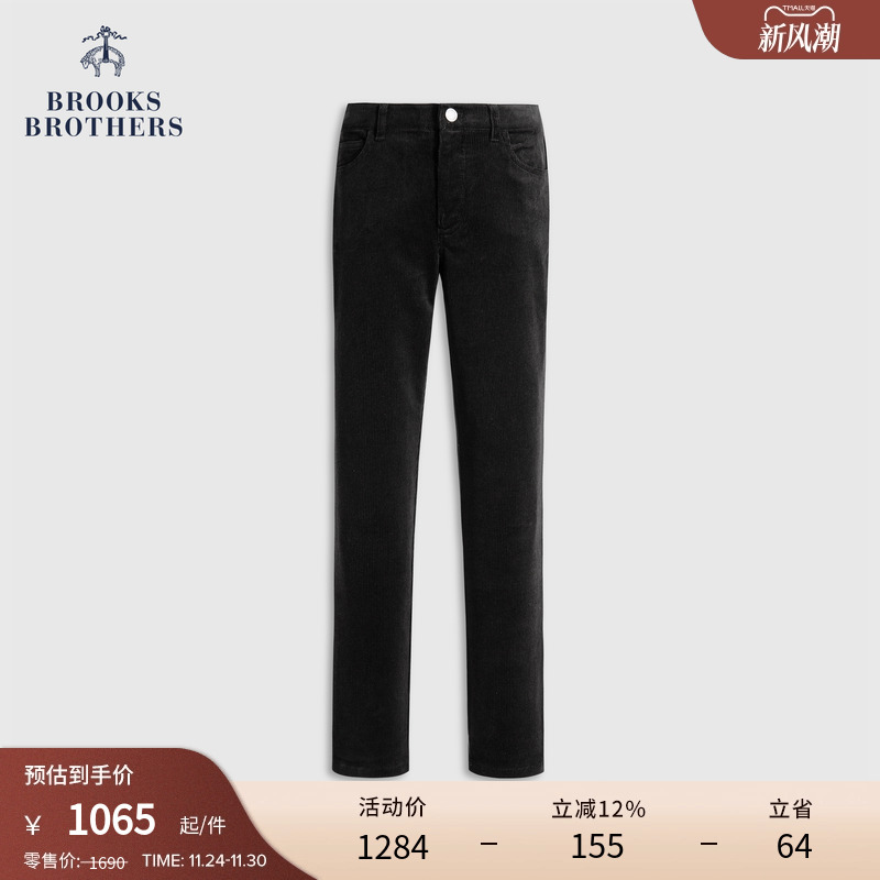 布克兄弟25女士灯芯绒长裤