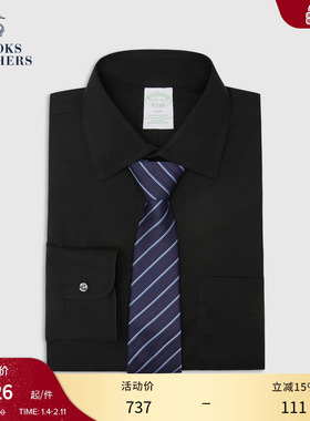 [易打理]Brooks Brothers/布克兄弟男士25新品supima棉正装衬衫