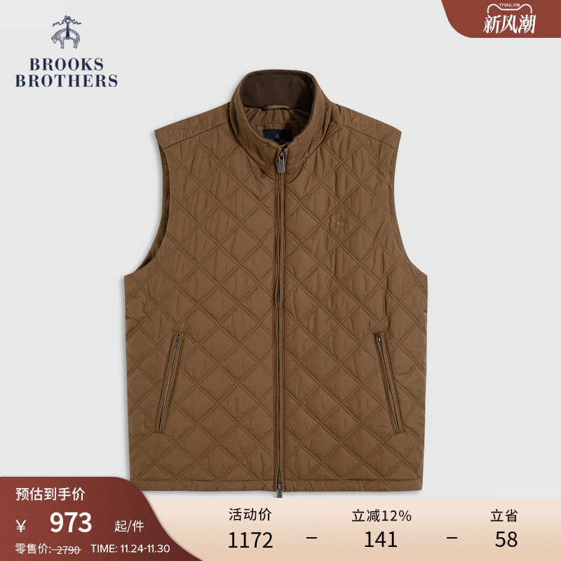 布克兄弟男士保暖马甲