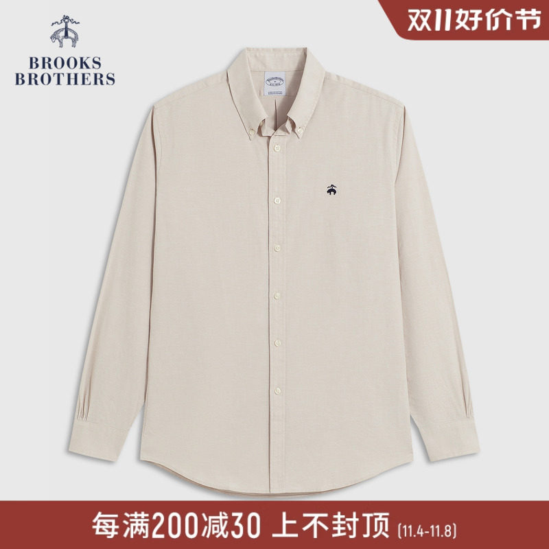 Brooks Brothers/布克兄弟男士23秋冬经典扣结领长袖衬衫高性价比高么？