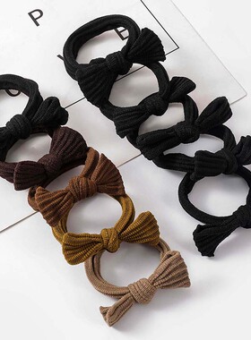 2023新款高端发圈女简约头绳女生气质发绳皮套绑扎头发成人橡皮筋