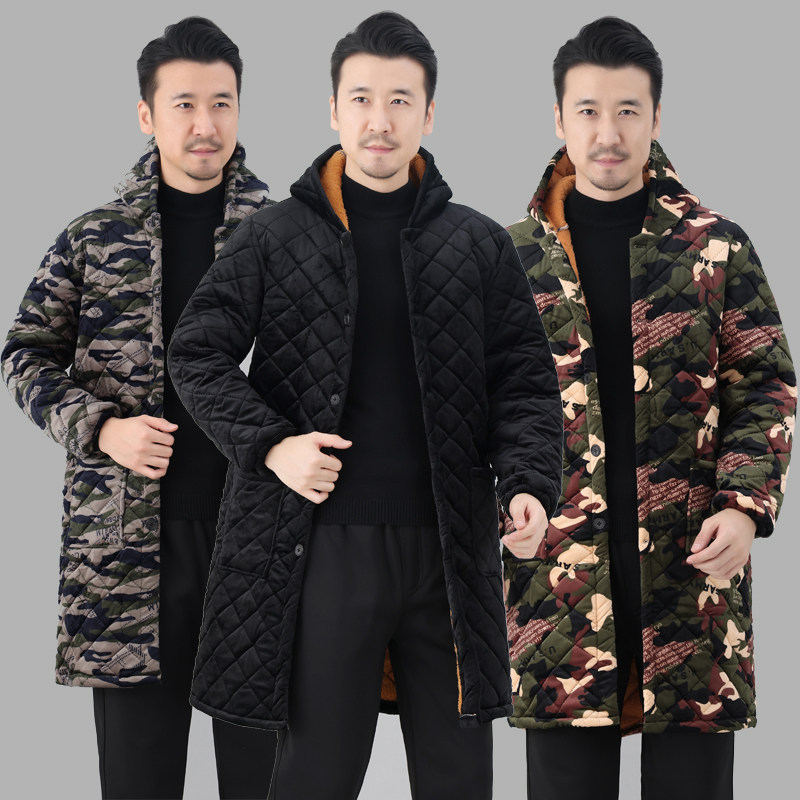 秋冬加绒加厚加棉羽绒服