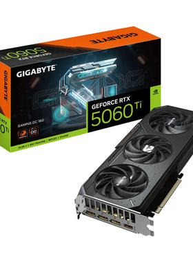 GeForce RTX 5060 Ti GAMING OC 16G魔鹰游戏电竞AI电脑显卡