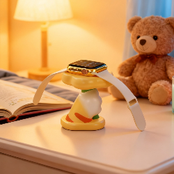 治愈系小鸭子手工真皮钥匙扣