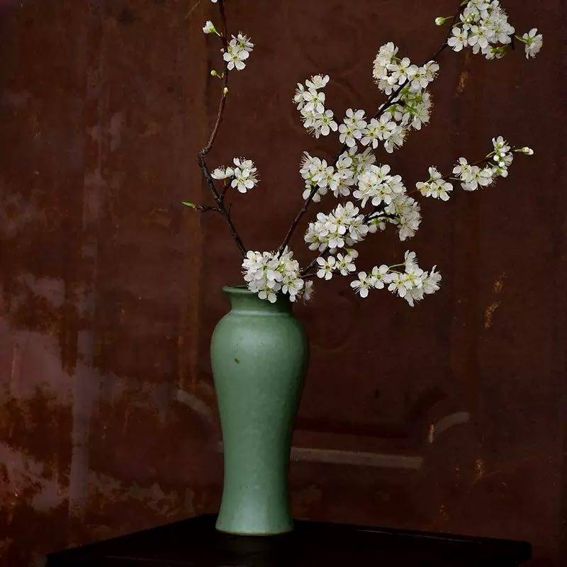 新中式陶瓷花瓶桌面摆件书房装饰品手工工艺品素雅禅意,家居饰品,桌面摆件,淘宝优惠券,粉丝福利购,淘宝优惠卷